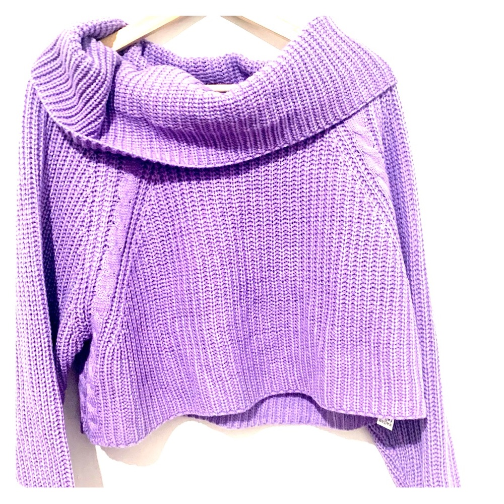 Forever 21 purple sweater